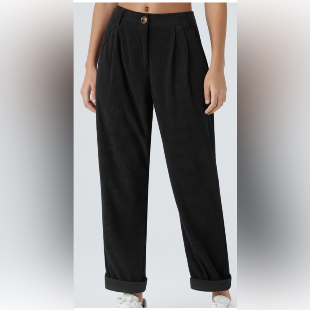 Black Corduroy Pants